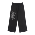 "Scripture" fleece sweatpants